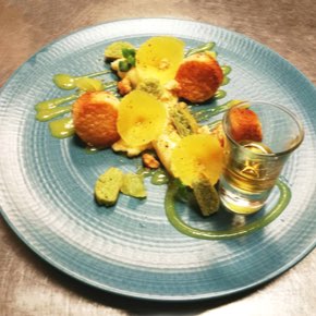 Plat réalisé par la Table de Julie, restaurant à Chartres (28)